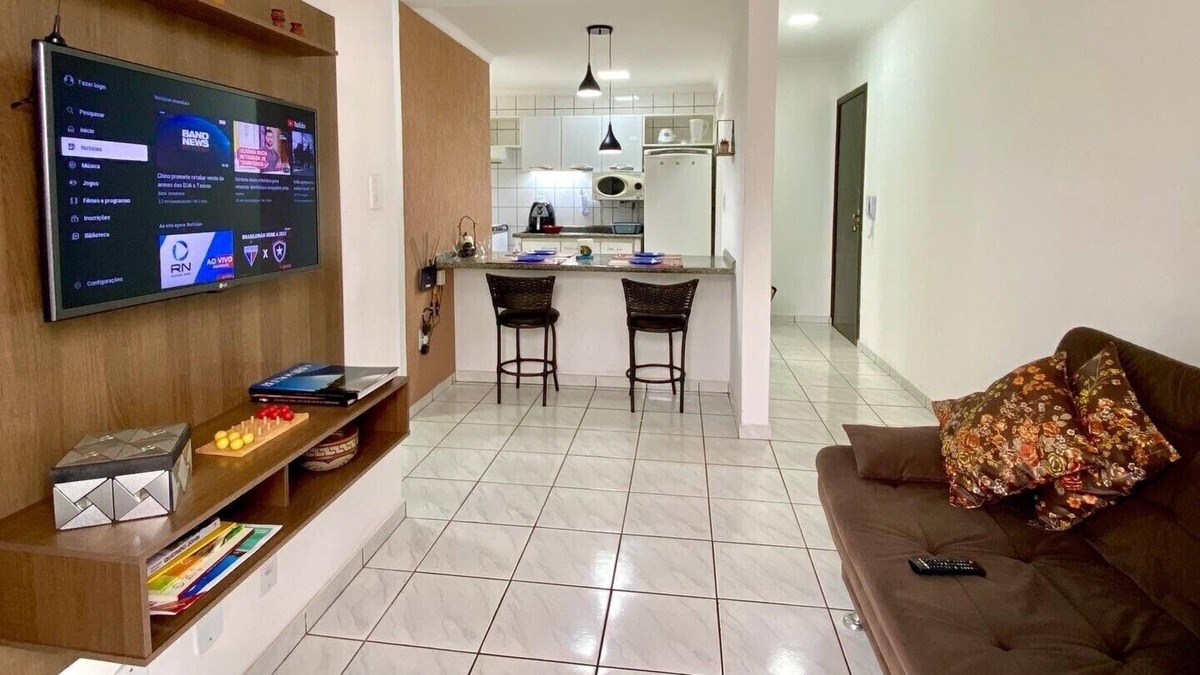 Dourados Apartment | Fit in IPES Park WiFi FibraOtica ArCond Home Office in Dourados CPflats