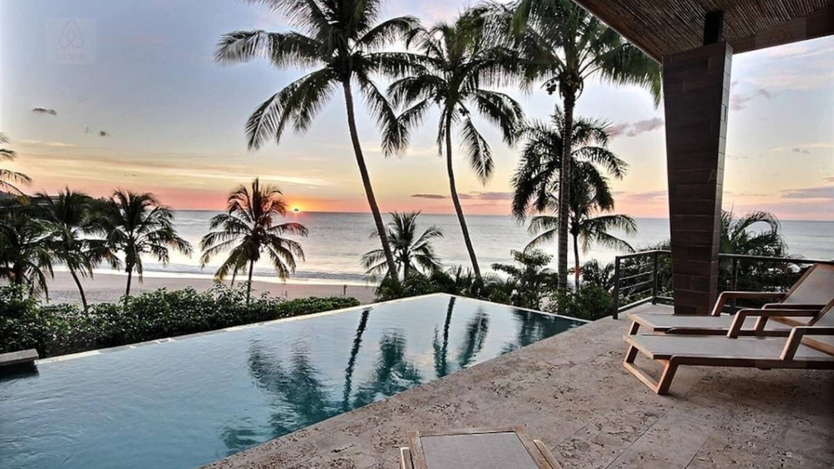 Playa Flamingo Villa | Flamingo Beachfront House View From Every Room!