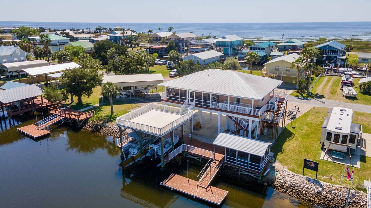 Keaton Beach House | Flamingo House Dock In Service