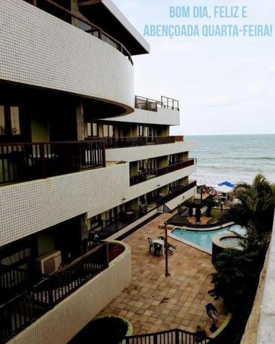 Ponta Negra Apartment | Flat completo a beira mar com vista exuberante - pé-na-areia mesmo!
