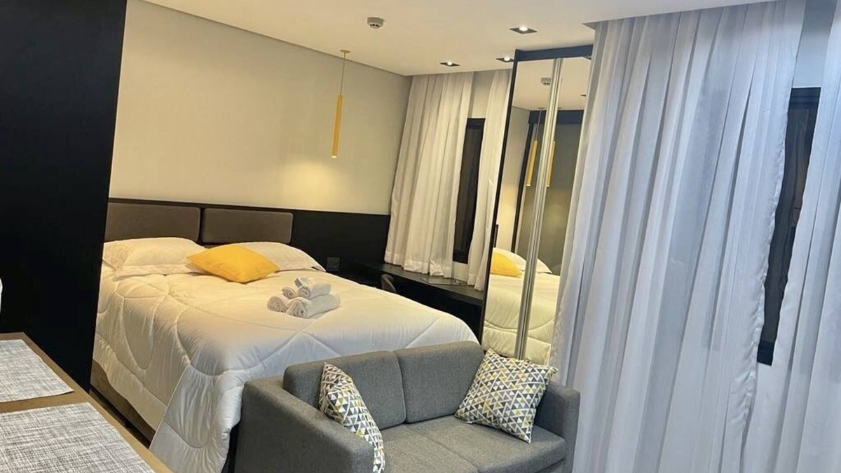 Vila Olimpia Apartment | Flat Deluxe em Apart Hotel