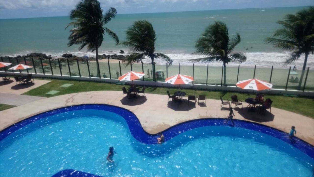 Conde Apartment | Flat Front Sea, leisure in high style, Tabatinga Residence Apart Hotel