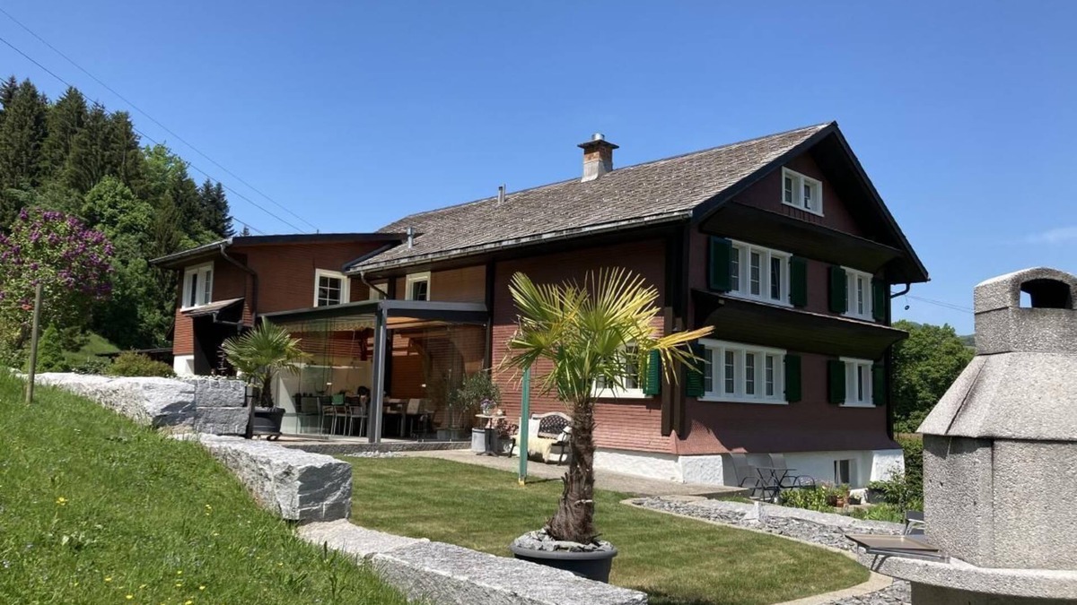 Wattwil Apartment | Flat "Im Toggi" with a view of the mountains