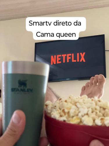 Alto Esplanada Apartment | Flat na área central com AR-garagem-wifi-confortável
