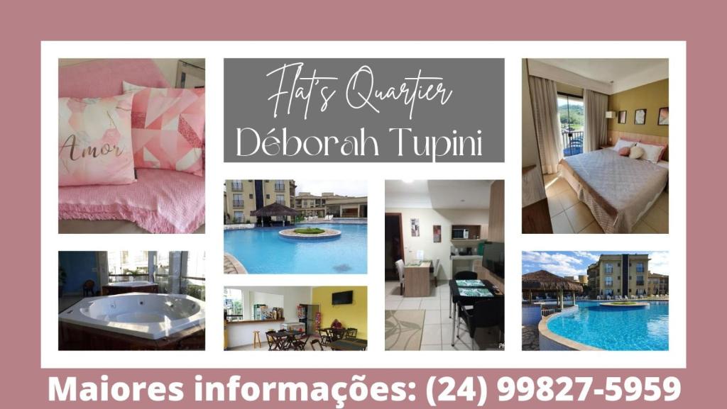 Barra do Pirai Resort | Flat's Quartier no Aldeia das Águas