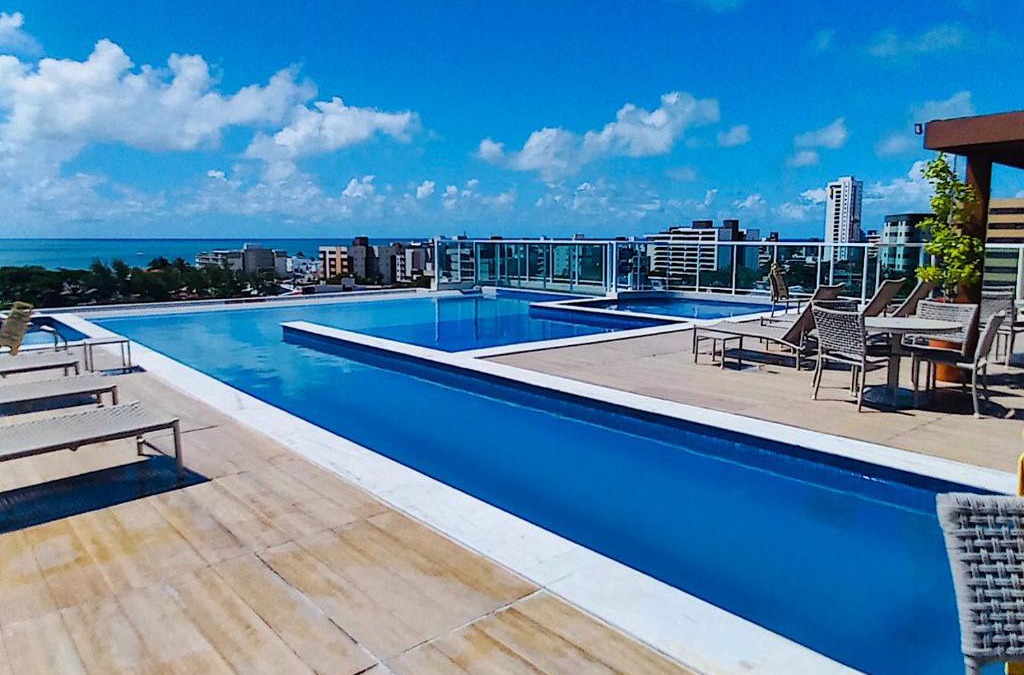 Jardim Oceania Apartment | Flat Vista Maravilhosa Para o Mar