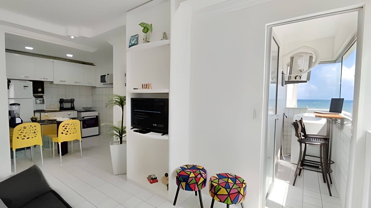 Sao Jose da Coroa Grande Apartment | Flat with Pool Near Maragogi, Sea View