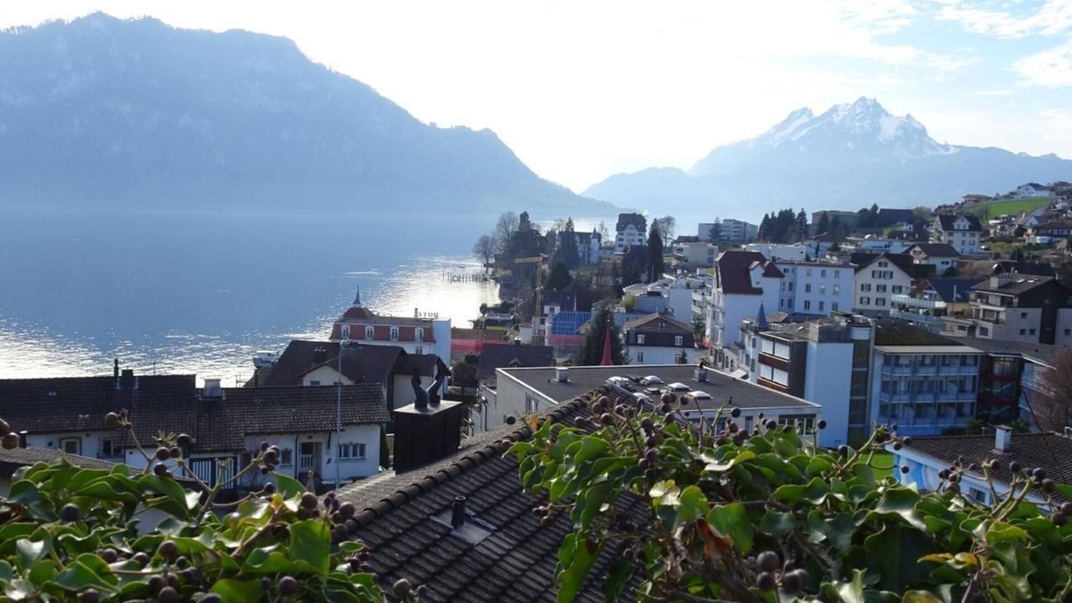 Weggis Apartment | Flat with marvellous view of the Pilatus