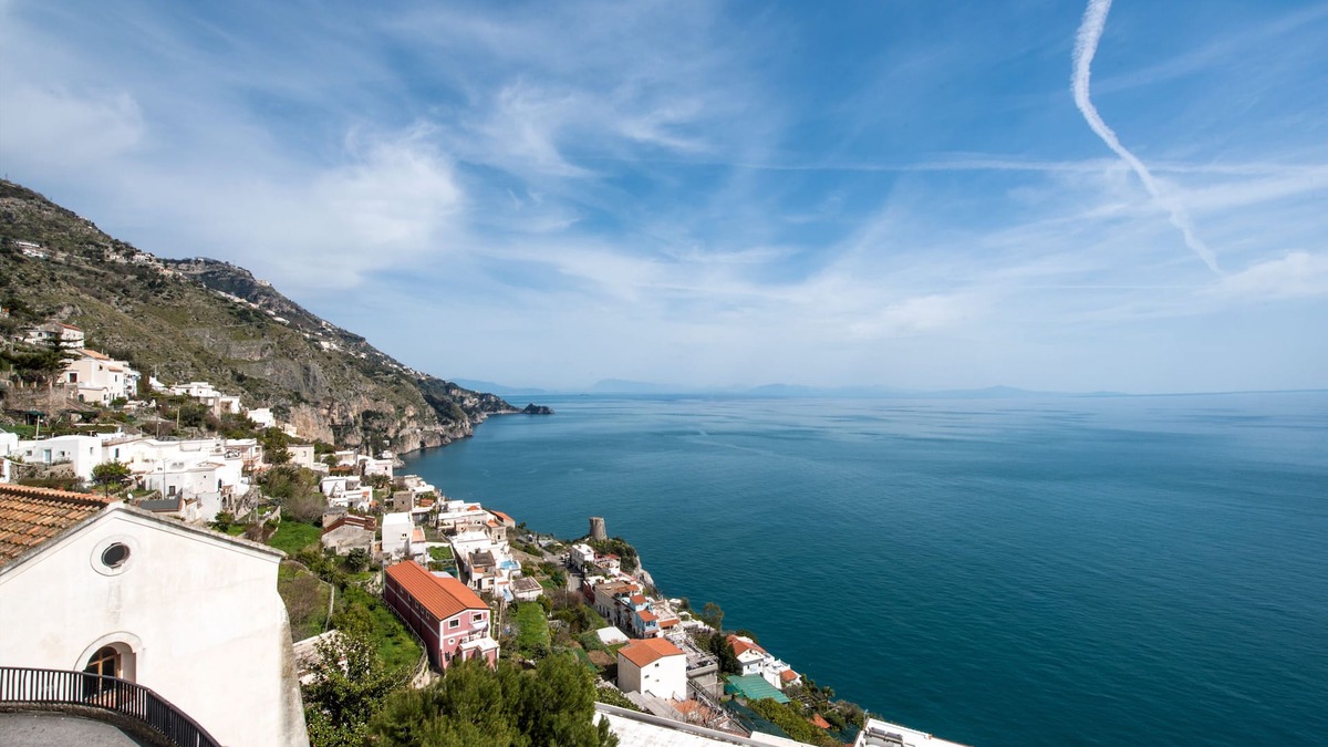 Praiano House | FLATIRON APP 2 - CHARMING APARTMENT WITH STUNNING SEA VIEW -Sosòre Holiday Homes