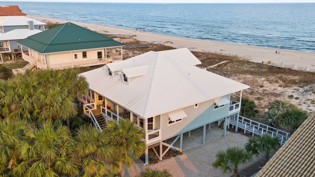 Sea Palm Village House | Flew The Coop: 4 BR Beachfront Home- Hot Tub, Pet Friendly, Sleeps 12!