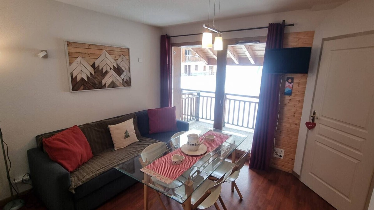 Valfrejus Apartment | Florence 2 301 - FAMILLE appart. 6 pers. Valfréjus