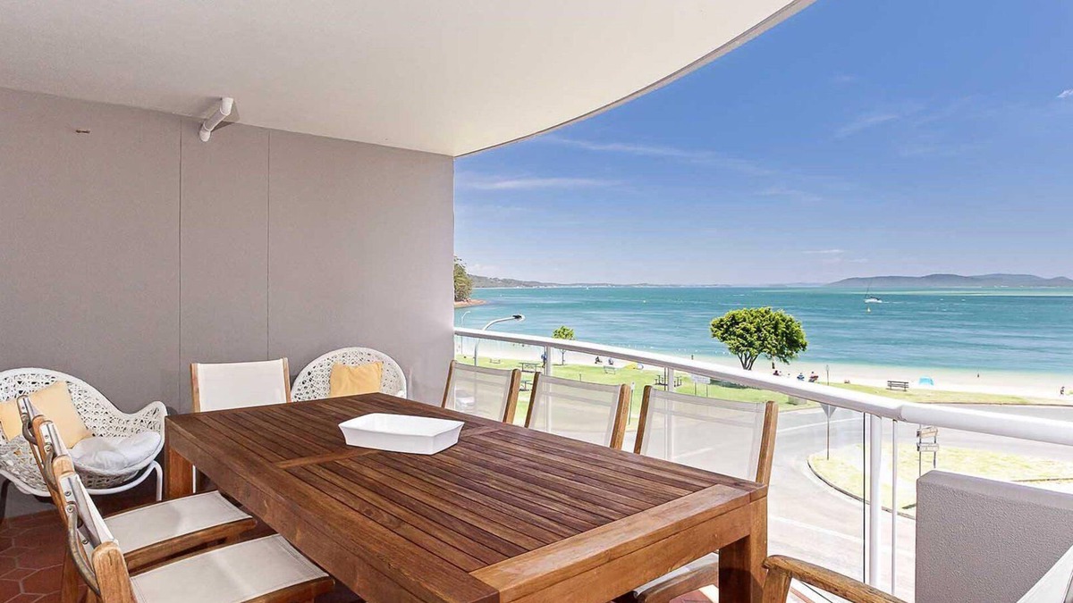 Nelson Bay Apartment | Florentine, 12/11 Columbia Close - WIFI, Aircon, spectacular views
