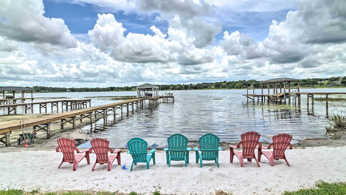 Sawmill House | Florida Family Home w/Dock on Saw Mill Lake!
