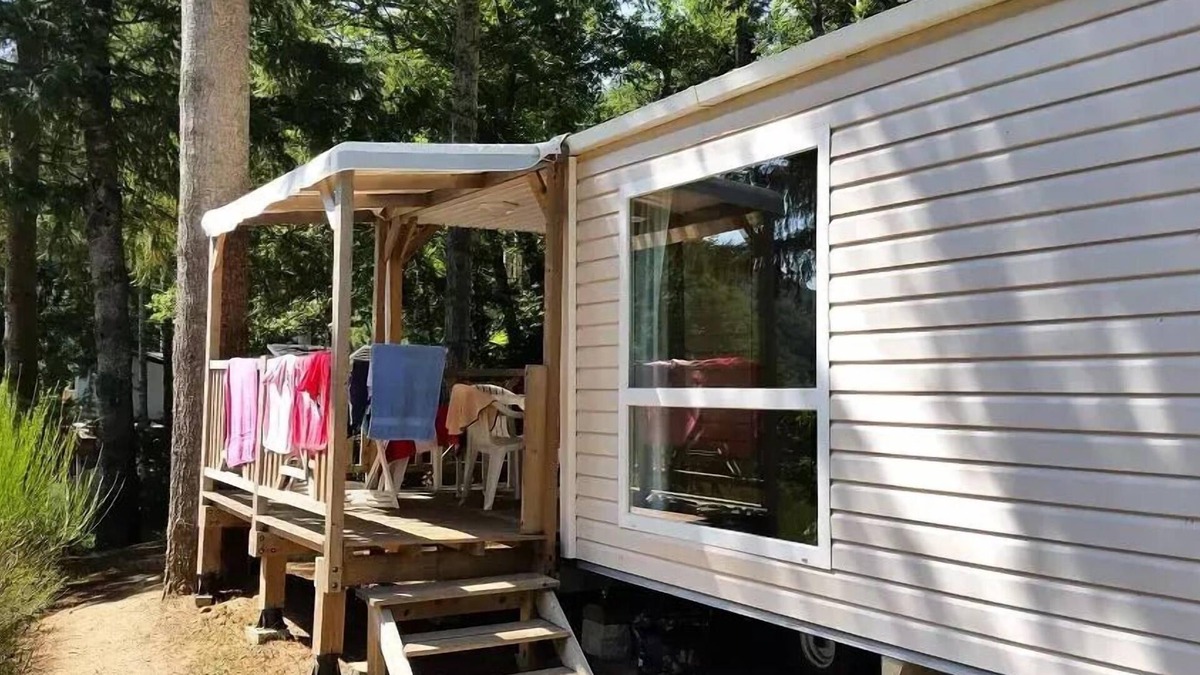Neuveglise-sur-Truyere House | Flower Camping Le Belvédère * - Mobile home Comfort SUMENE - 2 bedrooms 4 people