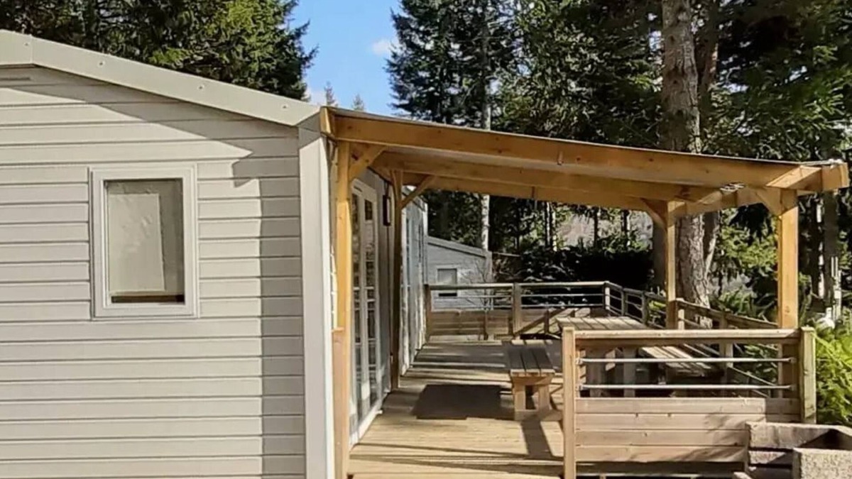 Neuveglise-sur-Truyere House | Flower Camping Le Belvédère * - Mobil-home Premium CERE - 2 bedrooms 4 people