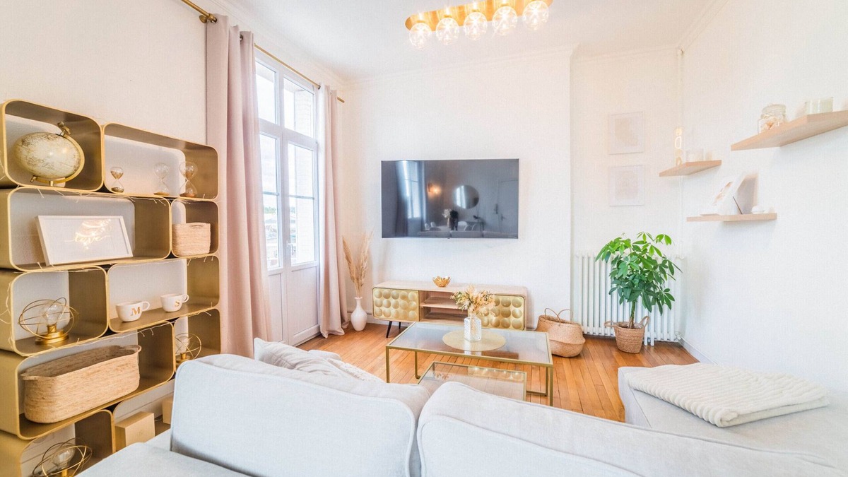 Brive-la-Gaillarde Apartment | FOCH 14 - Grand appartement confortable et lumineux