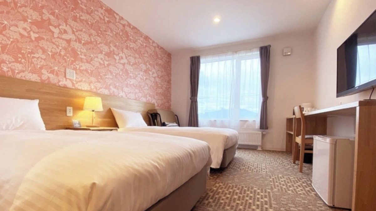 Nakafurano Hotel | For 3 people Standard twin Room only Enjoy the/Sorachigun Hokkaidō
