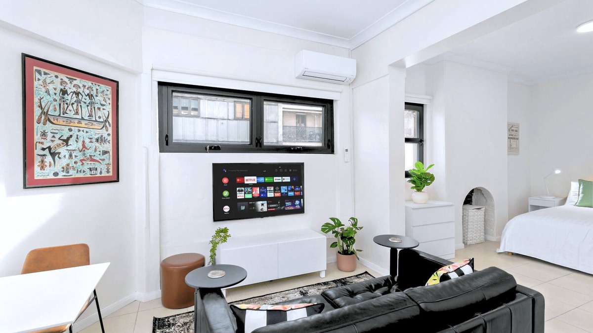 Camperdown Apartment | Forest Lodge - GLE18 Upper Road - Groovy Studio in Forest Lodge Near Glebe Cafes Harbourside Walks