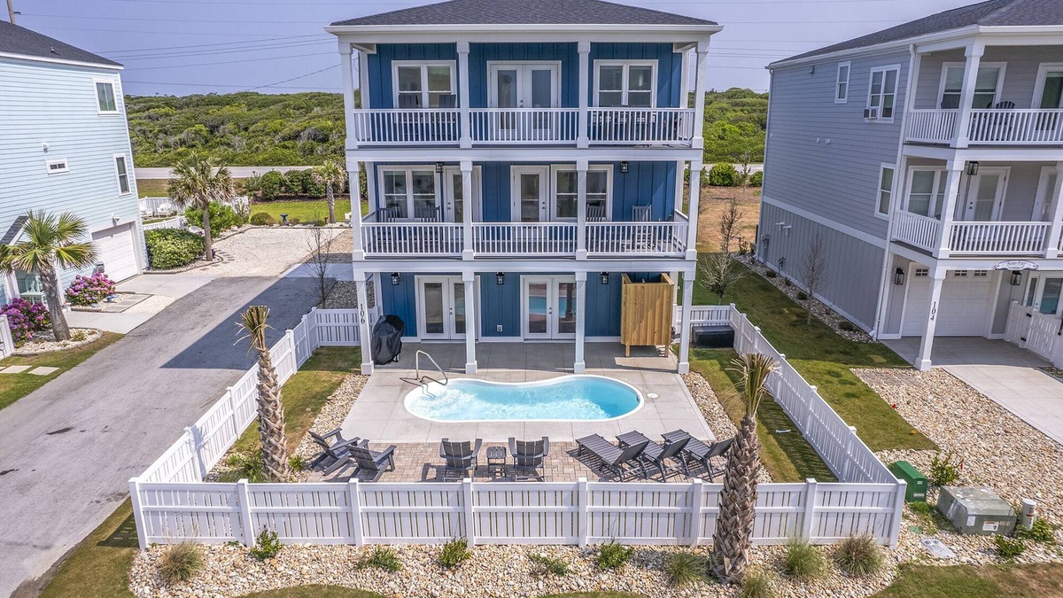 Pine Knoll Shores House | Forever Blue-Ocean View Home with Elevator