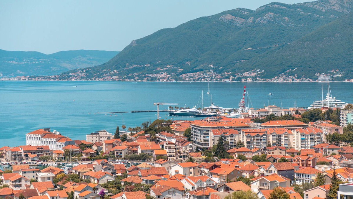 Tivat Villa | Four - Bedroom Villa with Sea View and Private Pool