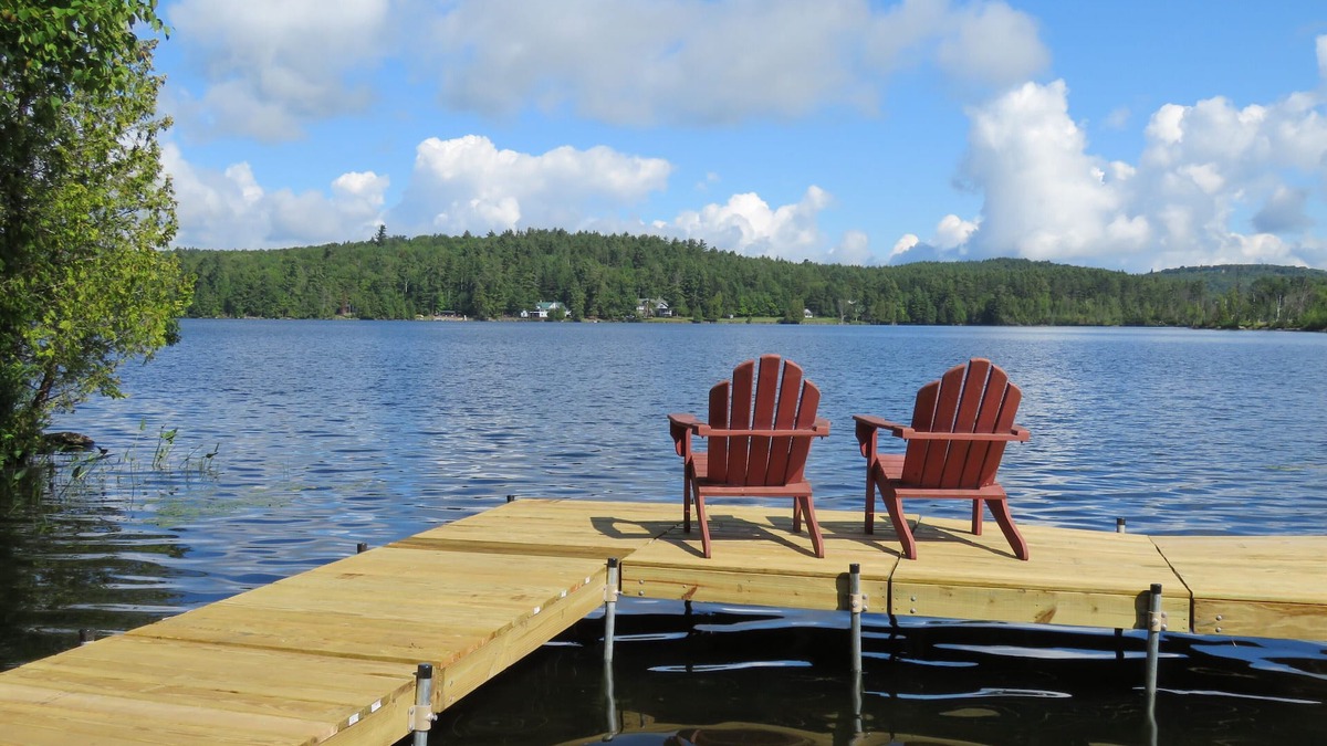 Saranac Lake House | Four season Adirondack home on Lake Colby - Saranac Lake w/Central A/C