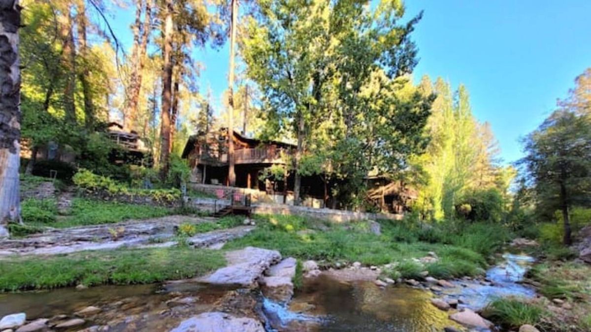 Kohls Ranch Cabin | Fox & Fawn Cabin-Hike, fish and star gaze, right ON Tonto Creek!