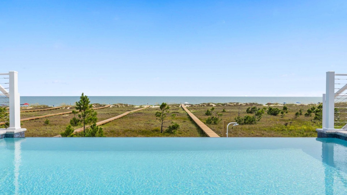 Cape San Blas House | Frazer Oceanfront Beach House with Elevated Infinity Pool! (Premier Bella Proper