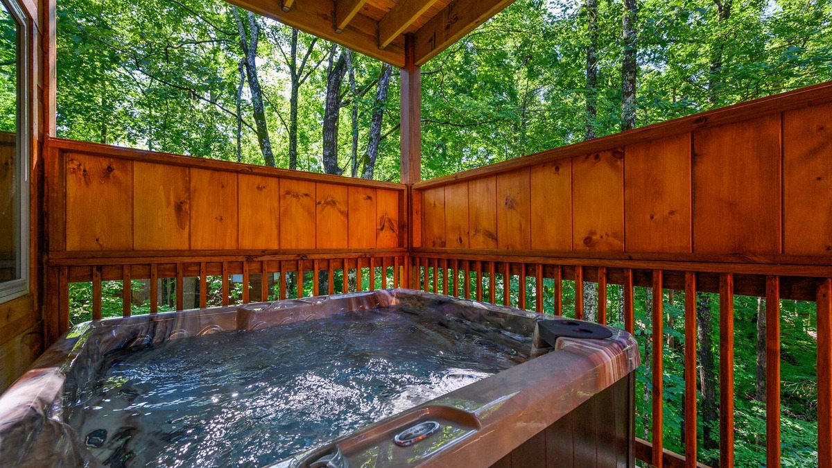 Pigeon Forge Cabin | Free Tickets | We love Dogs! Hot Tub, Pool Table, Media Room, Easy Access,