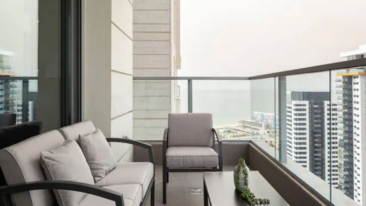Bat Yam Apartment | Fresh 3BR APT 32 Floor See View Tower