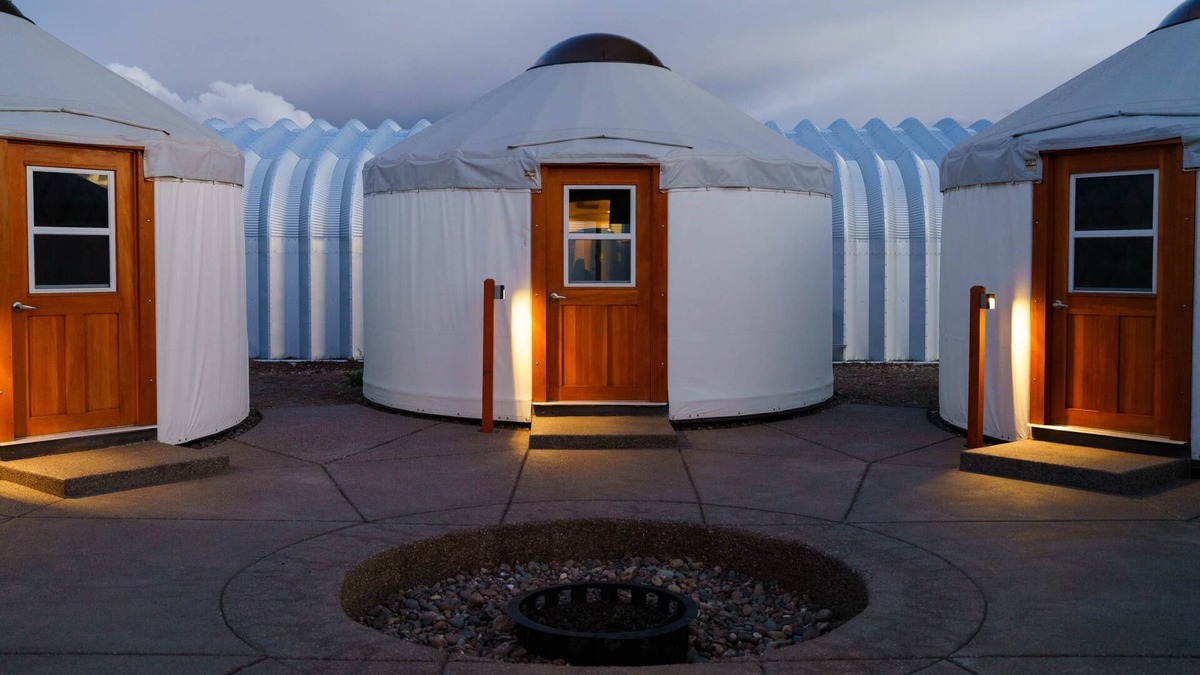 Center House | Frontier Drive-Inn | Yurt 1
