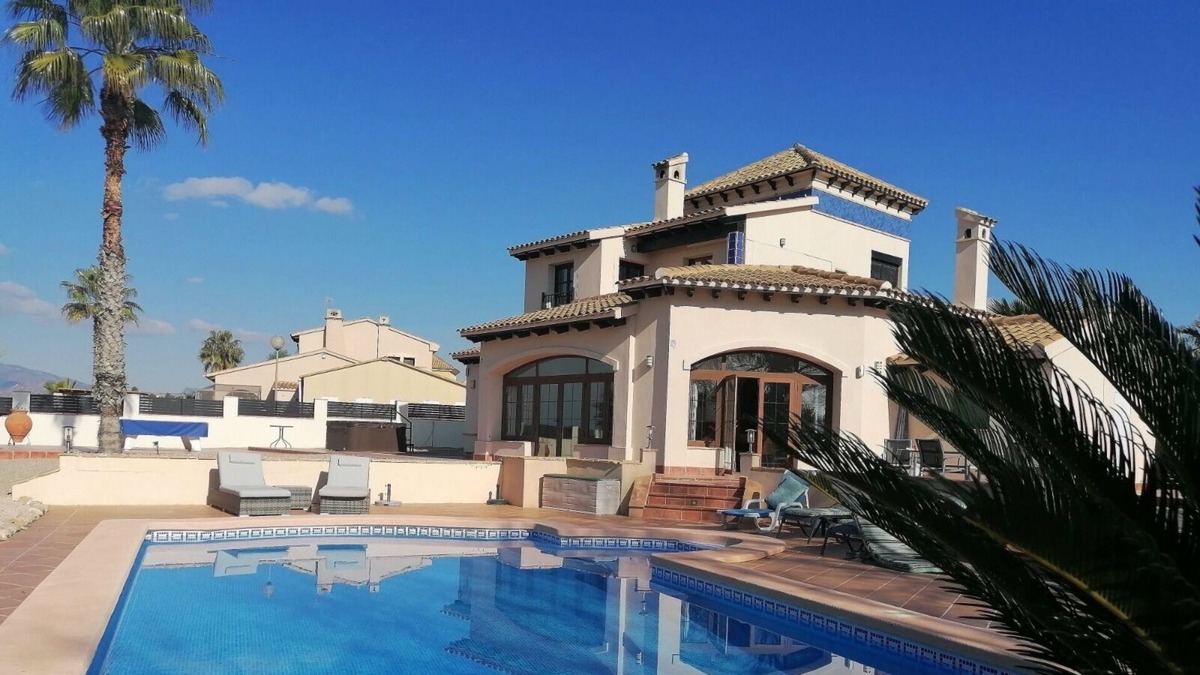 Hacienda del Alamo Villa | Frontline Golf*Sth Facing Pool*Spa*BBQ*Pool Table Hacienda Del Alamo Golf Resort