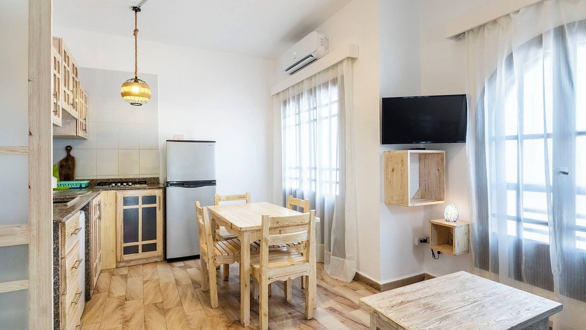 Sinai Peninsula Apartment | Full-furnished spacious apartment with rooftop and sea view