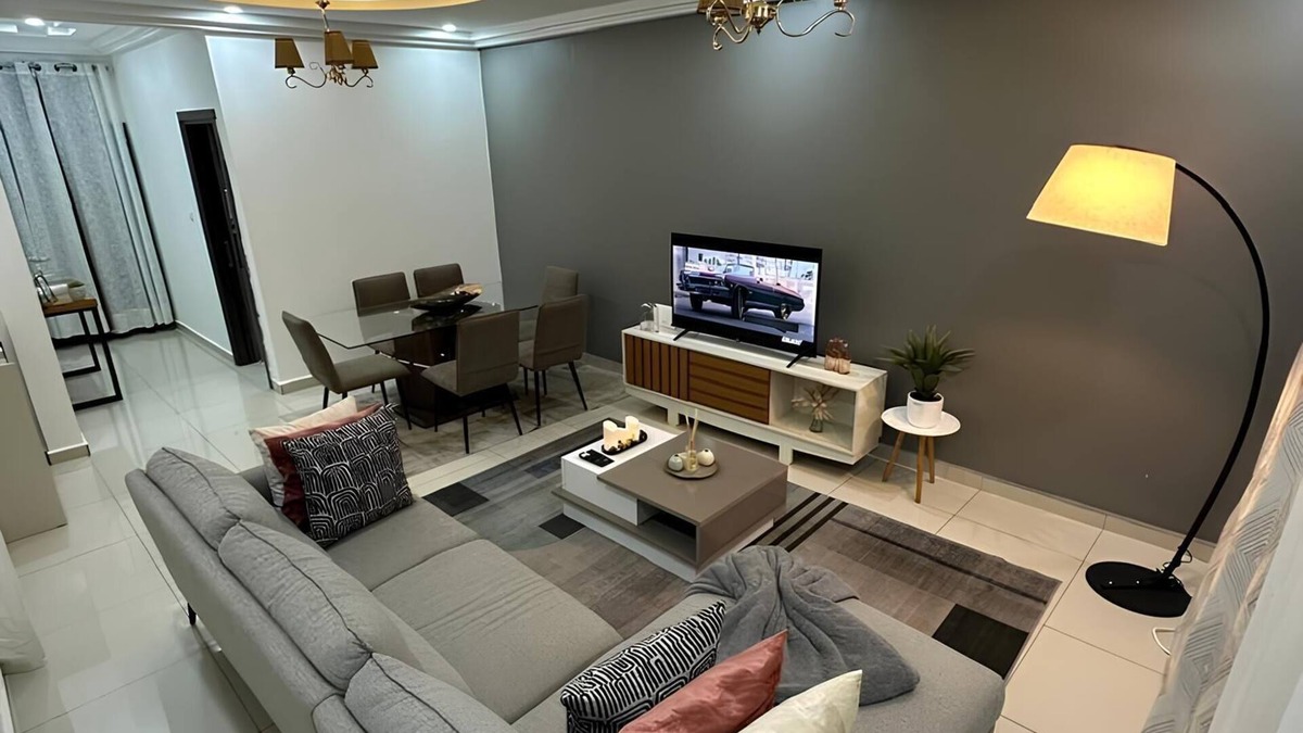 Douala Apartment | Fully equipped 2-bedroom apartment with air conditioning