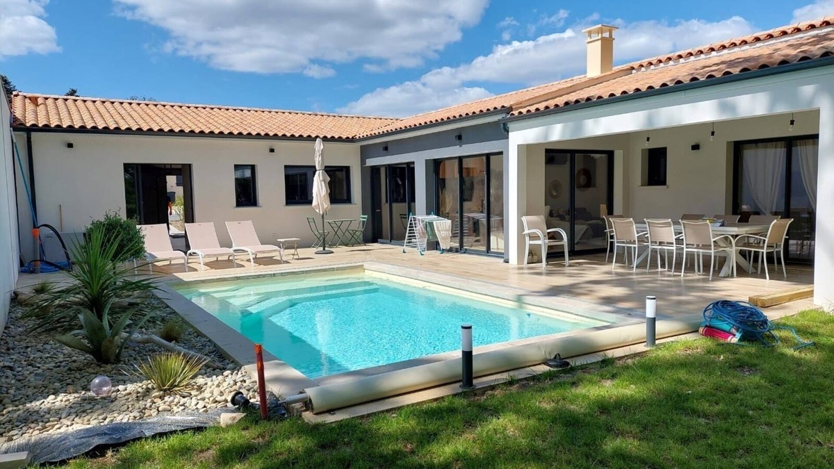 Saint-Augustin Villa | Fully equipped villa with swimming pool Bicycle path 100 m 5 min from St Palais