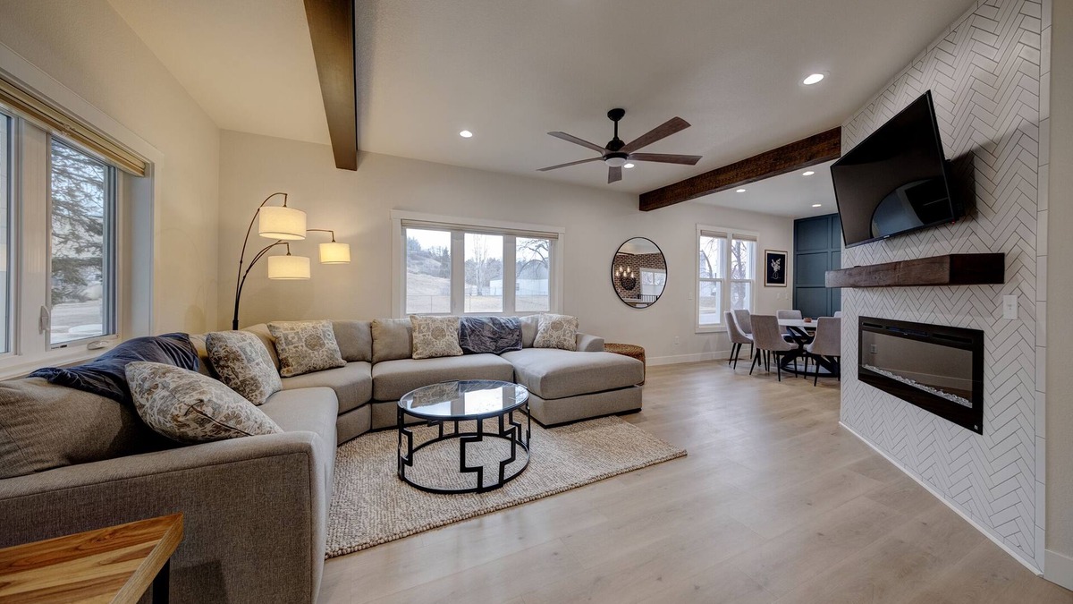 Sheridan House | Fully remodeled corner home, 3 blocks from Main Street and across from the park.