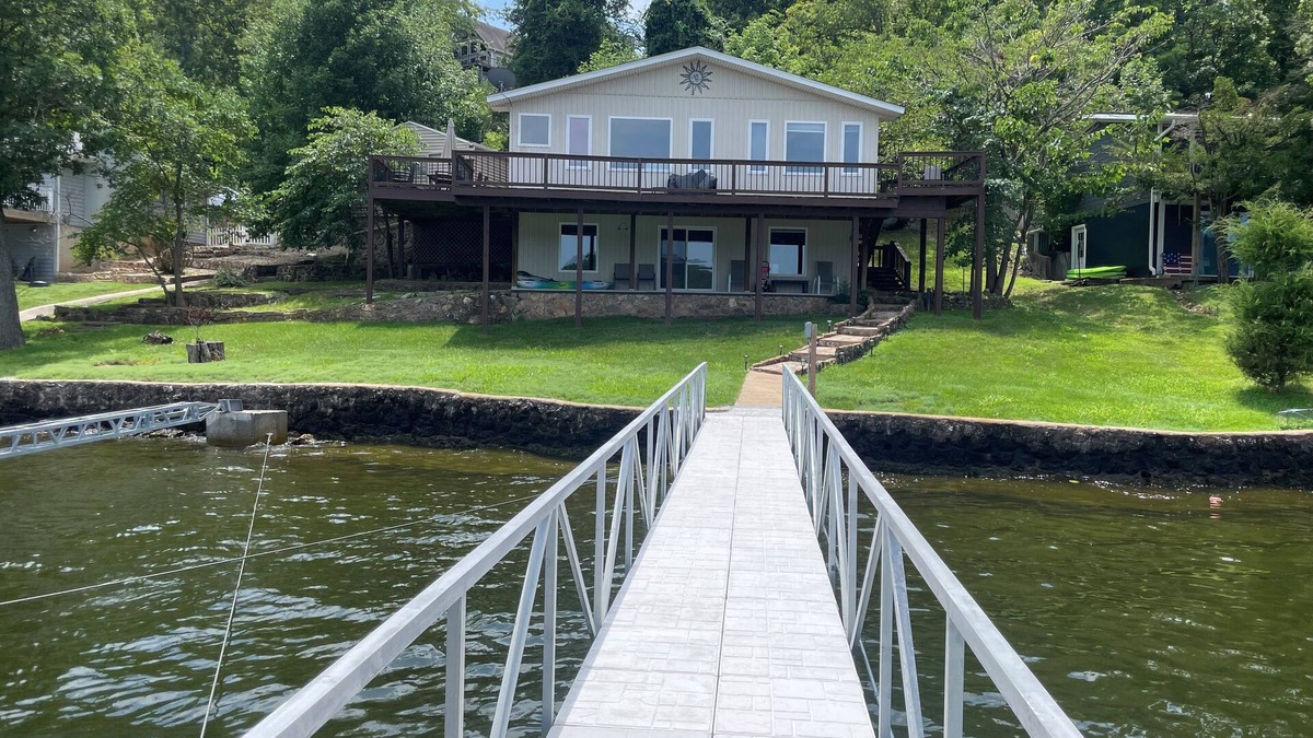 Camdenton House | Fully Remodeled Lakefront Home with Beautiful Views of Lake of the Ozarks!