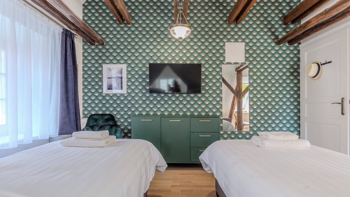 Revfulop Hotel | Fulop Panzio-Green Lizard Room, Révfülöp, Hungary