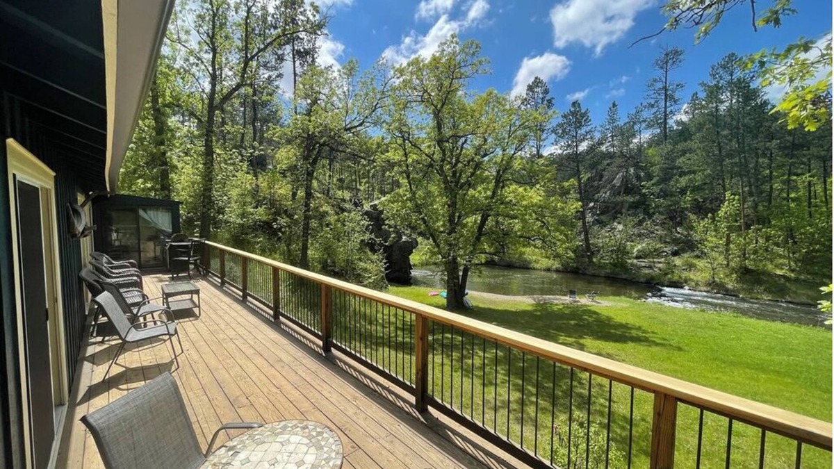 Rapid City House | Fun Historic Cabin with the Best Swimming Hole on Spring Creek