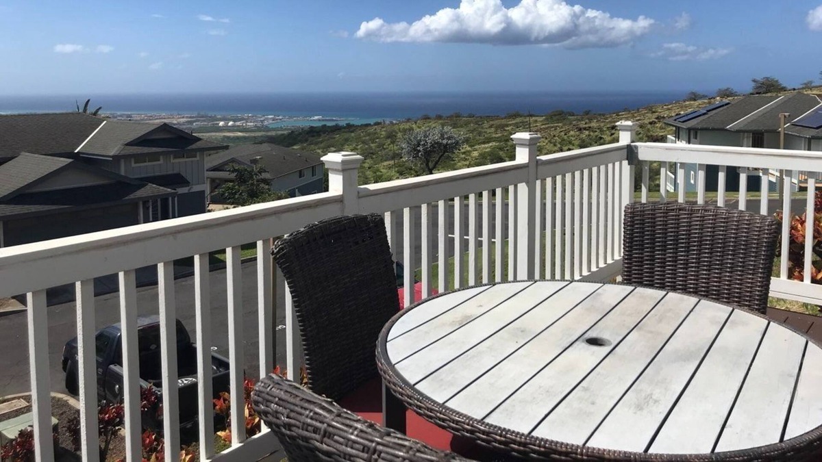 Makakilo City House | Furnished 2-bedroom, 1 and a 1/2 bath Ocean View Single Family Home
