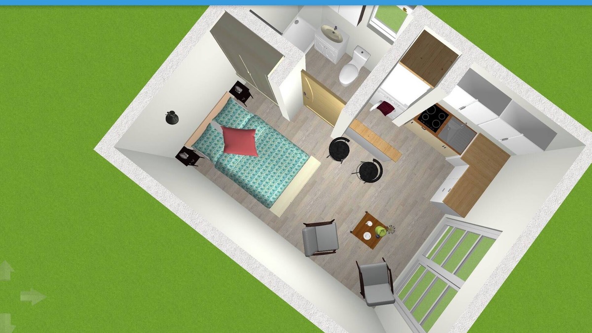Eguilles Apartment | Furnished 20 m2 independent studio in village house for rent by the week