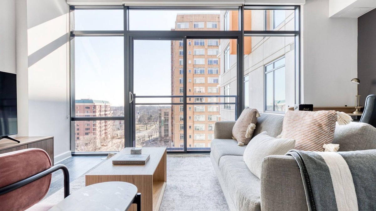 Ballston Apartment | Furnished Virginia Square 1BR w/Gym & W/D, steps to Metro, by Blueground