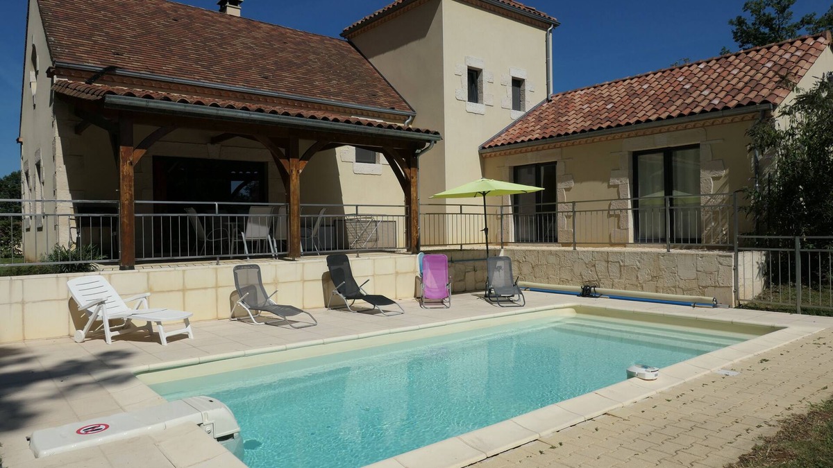 Grolejac House | Gîte de 150 m² Pour 6 Personnes à Proximité de Sarlat et de Domme