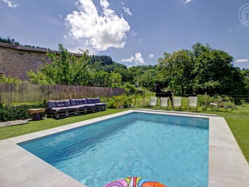 Belmont-de-la-Loire House | Gîte de charme avec piscine chauffée et animaux acceptés - FR-1-496-126