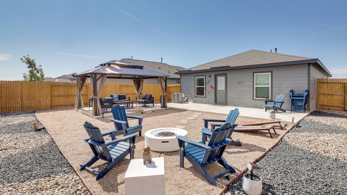 Medina Valley House | Game Room + Private Yard: Modern San Antonio Home