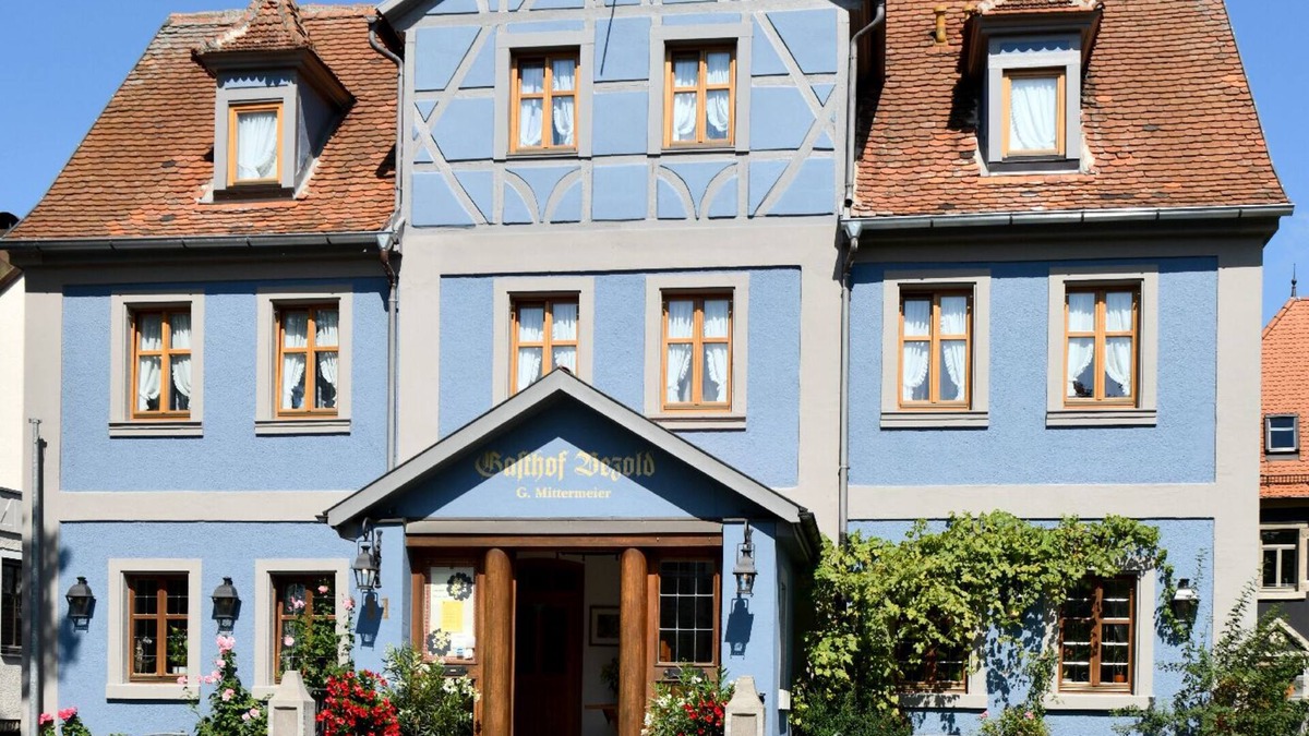 Rothenburg ob der Tauber House | Gasthof Hotel Bezold