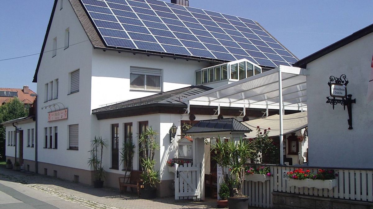 Obernzenn House | Gasthof-Pension Grüne Au