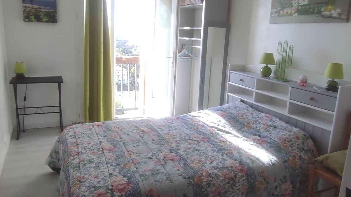 Perpignan Apartment | Gd T2, mountain and sea view, near shops, free parking, bus