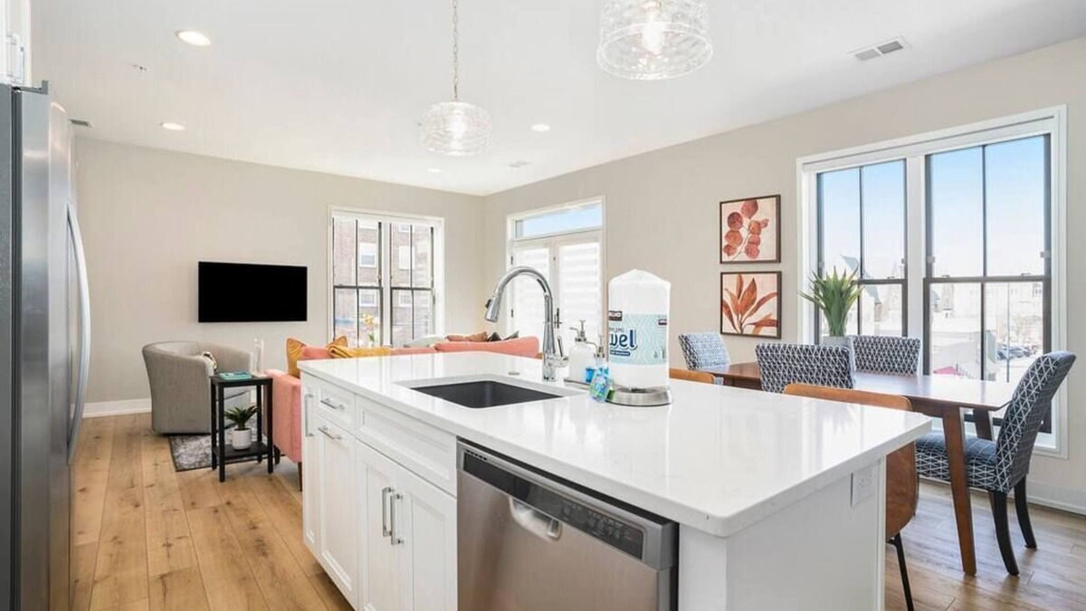 Holland Condo | George 203: Multi-Level 8th Street Condo with Private Terrace