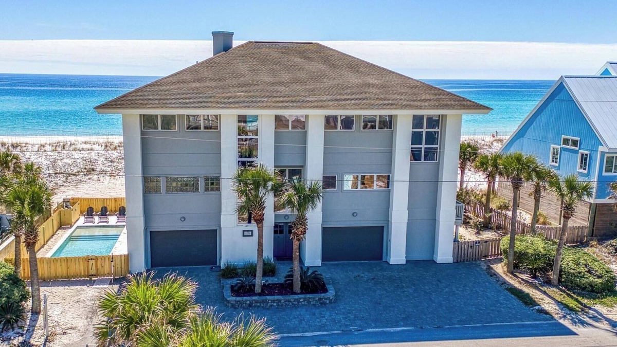 Pensacola Beach House | GET 20% OFF! Spectacular Gulf Views & Brand New Pool! Gulf Front Home!