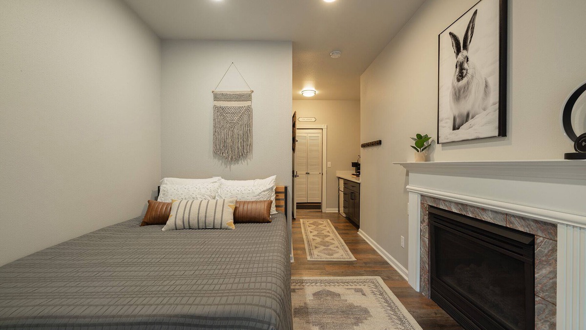 Winter Park Hotel | Get cozy in The Snowshoe Hare Room at Winter Park's only luxury boutique hotel!